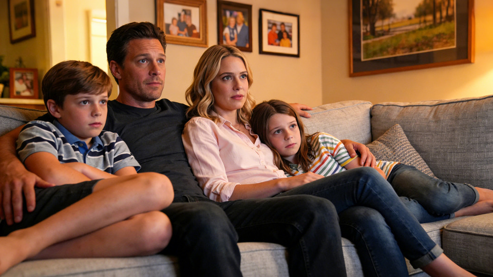 Family Living Room Multi-Speaker Dialogue input 1