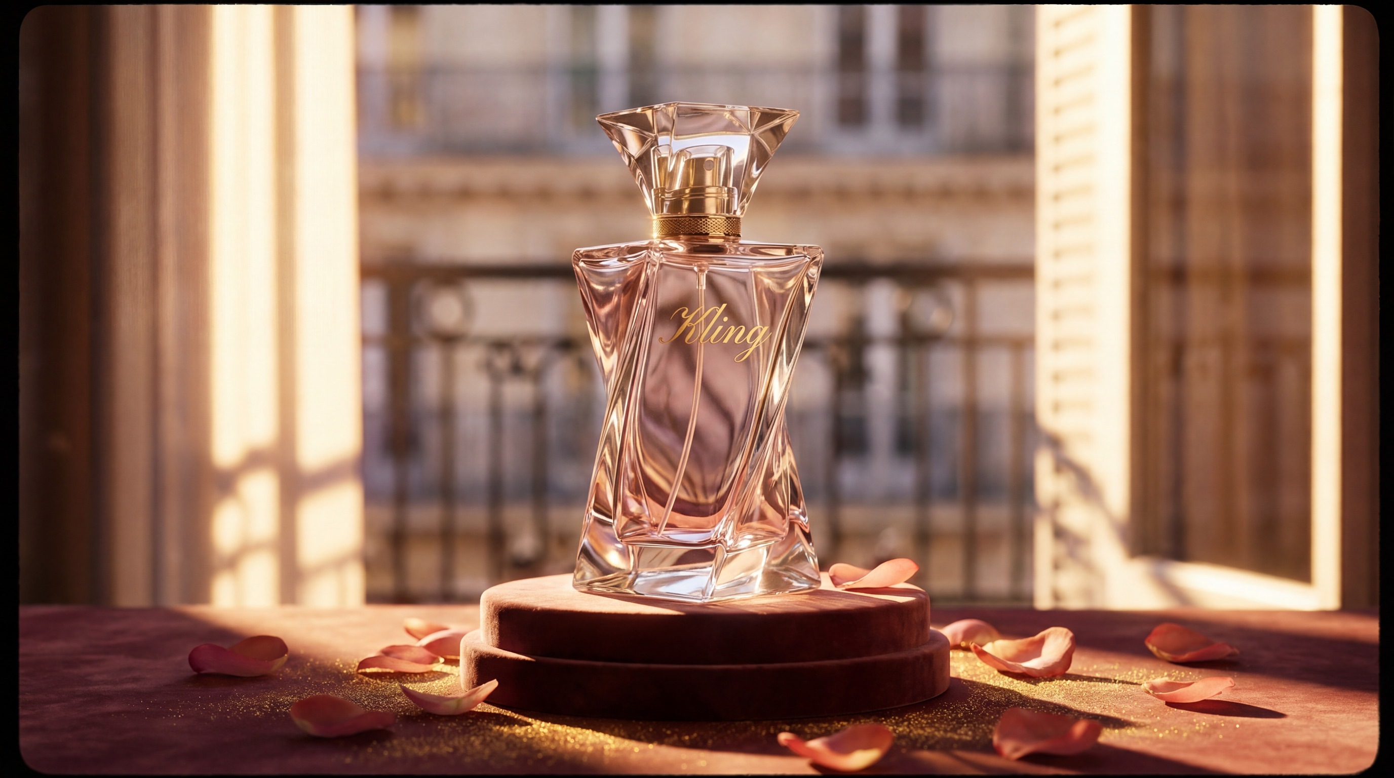 Paris Perfume Film with Golden Lettering input 1